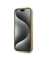 Buy Karl Lagerfeld Wrinkled Metal Signature Apple iPhone 15 gold - KLD22043 - {ean13} - Home Screen Store Europe
