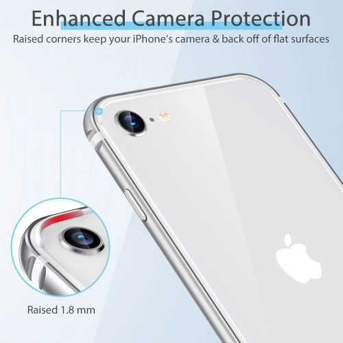 Kup Etui ESR Edge Guard Apple iPhone SE 2022/SE 2020/8/7 Argintiu - ESR182SLV - {ean13} - Sklep Home Screen