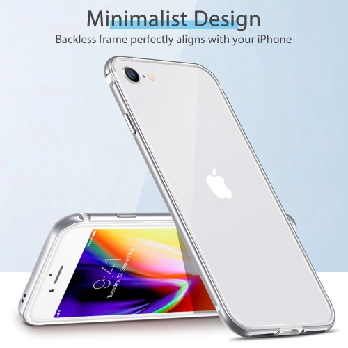 Kup ESR Apple Schutzhülle Edge Guard iPhone SE 2022/SE 2020/8/7 Silber - ESR182SLV - {ean13} - Sklep Home Screen