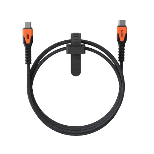 Kup UAG Urban Armor Gear Cablu Rezistent USB-C / USB-C 60W 1.5m (negru / portocaliu) - UAG1543 - {ean13} - Sklep Home Screen