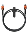 UAG Urban Armor Gear Robustes Kabel USB-C / USB-C 60W 1,5m (schwarz / orange)