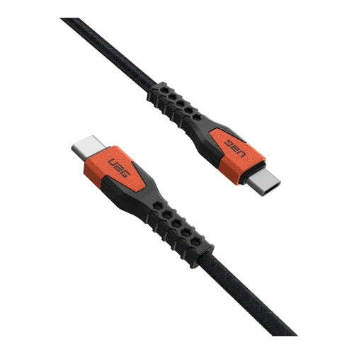 Kup UAG Urban Armor Gear Cablu Rezistent USB-C / USB-C 60W 1.5m (negru / portocaliu) - UAG1543 - {ean13} - Sklep Home Screen
