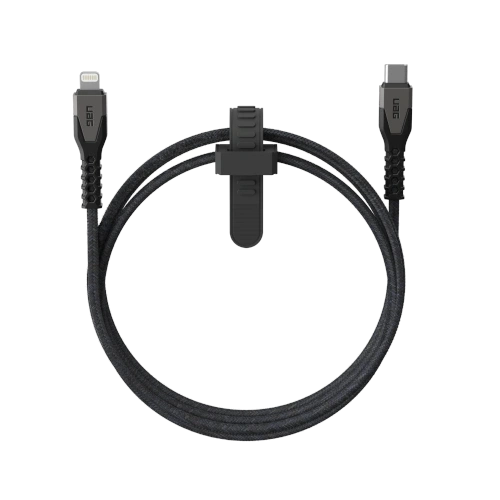 Kup Kabel USB-C / Lightning UAG Urban Armor Gear Rugged Cable 30W 1.5m (black / gray) - UAG1544 - {ean13} - Sklep Home Screen