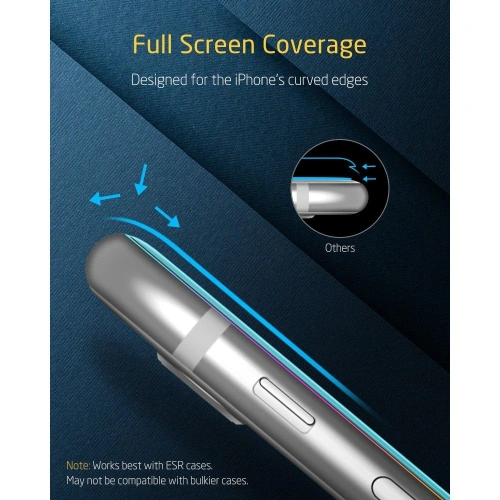 Kup Sklo ESR Screen Shield 3D Apple iPhone SE 2022/SE 2020/8/7 Bílá - ESR184WHT - {ean13} - Sklep Home Screen