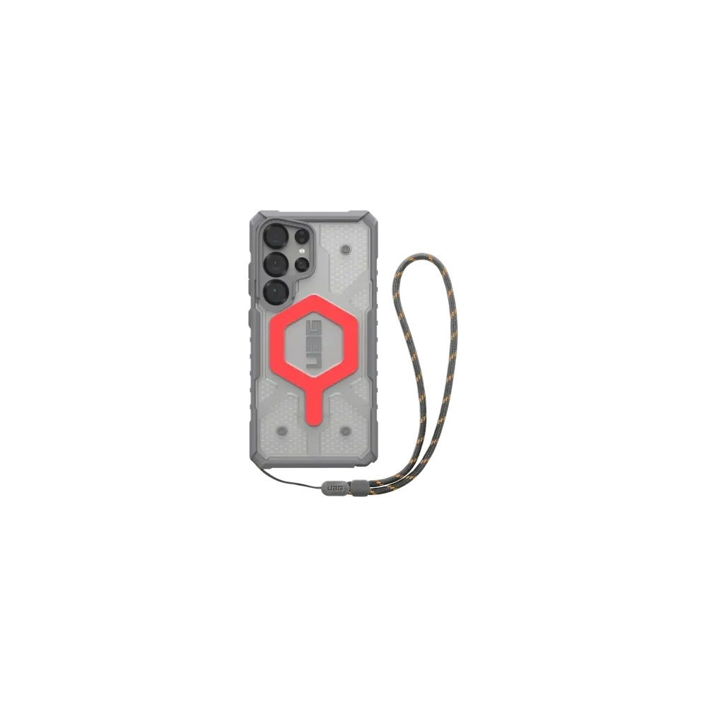 Etui UAG Urban Armor Gear Pathfinder Clear Magnet Bundle Apple Samsung Galaxy S25 Ultra MagSafe (active lava)