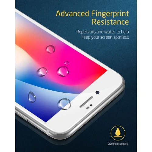 Kup Sklo ESR Screen Shield 3D Apple iPhone SE 2022/SE 2020/8/7 Bílá - ESR184WHT - {ean13} - Sklep Home Screen