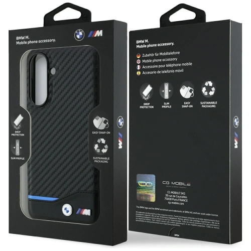 Kup BMW M Carbon Samsung Galaxy A56 fekete - BMW828 - {ean13} - Sklep Home Screen