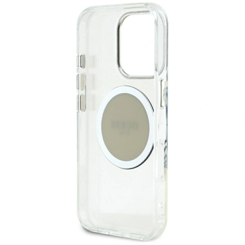 Kup Guess IML Metal Colorat Cerc Logo Clasic MagSafe Apple iPhone 16 Pro Max gri - GUE4559 - {ean13} - Sklep Home Screen