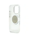 Kup Guess IML Metal Colorat Cerc Logo Clasic MagSafe Apple iPhone 16 Pro Max gri - GUE4559 - {ean13} - Sklep Home Screen