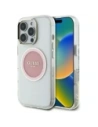 Kup Guess IML Metal Colorat Cerc Logo Clasic MagSafe Apple iPhone 16 Pro roz. - GUE4560 - {ean13} - Sklep Home Screen