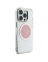 Kup Guess IML Metal Colorat Cerc Logo Clasic MagSafe Apple iPhone 16 Pro roz. - GUE4560 - {ean13} - Sklep Home Screen