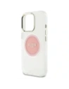 Kup Guess IML Metal Colorat Cerc Logo Clasic MagSafe Apple iPhone 16 Pro roz. - GUE4560 - {ean13} - Sklep Home Screen