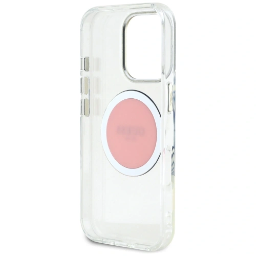 Kup Etui Guess IML Metal Colored Circle Classic Logo MagSafe do Apple iPhone 16 Pro różowy - GUE4560 - {ean13} - Sklep Home Screen