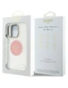 Kup Etui Guess IML Metal Colored Circle Classic Logo MagSafe do Apple iPhone 16 Pro różowy - GUE4560 - {ean13} - Sklep Home Screen
