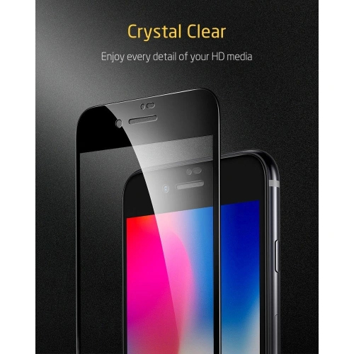 Kup Üveg ESR Screen Shield 3D Apple iPhone SE 2022/SE 2020/8/7 Fekete - ESR185BLK - {ean13} - Sklep Home Screen