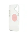Kup Guess IML Metal Colorat Cerc Logo Clasic MagSafe Apple iPhone 16 roz - GUE4562 - {ean13} - Sklep Home Screen