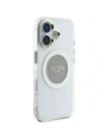 Kup Guess IML Metal Colorat Cerc Logo Clasic MagSafe Apple iPhone 16 gri - GUE4563 - {ean13} - Sklep Home Screen