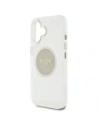 Kup Guess IML Metal Colorat Cerc Logo Clasic MagSafe Apple iPhone 16 gri - GUE4563 - {ean13} - Sklep Home Screen