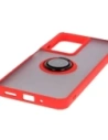 Buy Bizon Case Hybrid Ring Realme C75 4G / 14x 5G smoky with a red frame - BIZ9081 - {ean13} - Home Screen Store Europe