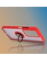 Buy Bizon Case Hybrid Ring Realme C75 4G / 14x 5G smoky with a red frame - BIZ9081 - {ean13} - Home Screen Store Europe