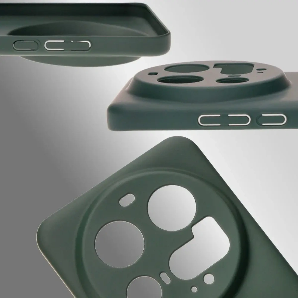 Etui Bizon Case Łupka do Xiaomi 15 Ultra zielone