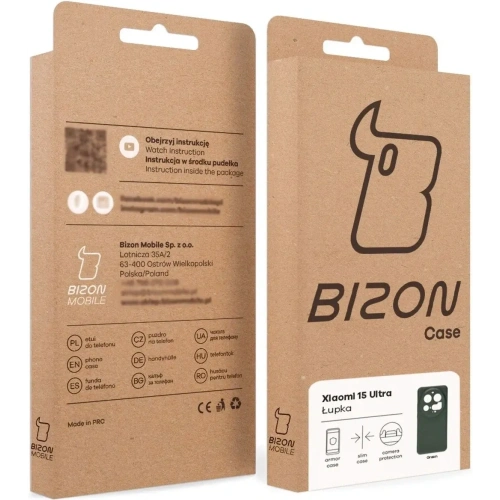 Kup Etui Bizon Case Łupka do Xiaomi 15 Ultra zielone - BIZ9082 - {ean13} - Sklep Home Screen