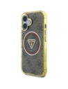 Buy Guess IML Metal Glitter 4G Circle Triangle MagSafe Apple iPhone 16 brown - GUE4564 - {ean13} - Home Screen Store Europe