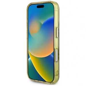 Kup Guess IML Fém Csillám 4G Kör Háromszög MagSafe Apple iPhone 16 barna - GUE4564 - {ean13} - Sklep Home Screen