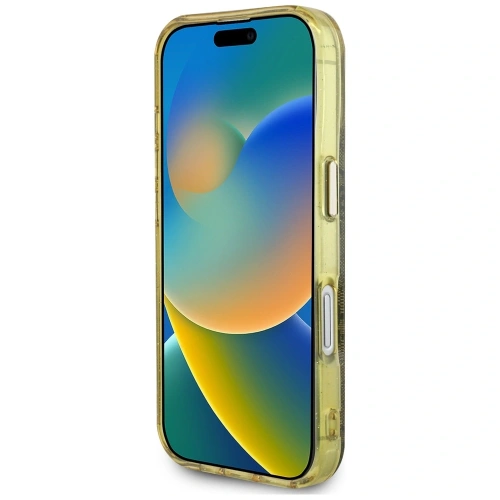 Kup Guess IML Fém Csillám 4G Kör Háromszög MagSafe Apple iPhone 16 barna - GUE4564 - {ean13} - Sklep Home Screen
