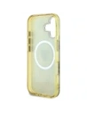 Kup Etui Guess IML Metal Glitter 4G Circle Triangle MagSafe do Apple iPhone 16 brązowy - GUE4564 - {ean13} - Sklep Home Screen