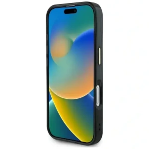 Kup Guess IML Fém Csillám 4G Kör Háromszög MagSafe Apple iPhone 16 fekete - GUE4565 - {ean13} - Sklep Home Screen