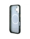 Kup Etui Guess IML Metal Glitter 4G Circle Triangle MagSafe do Apple iPhone 16 czarny - GUE4565 - {ean13} - Sklep Home Screen