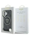 Kup Guess IML Fém Csillám 4G Kör Háromszög MagSafe Apple iPhone 16 fekete - GUE4565 - {ean13} - Sklep Home Screen