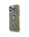 Buy Guess IML Metal Glitter 4G Circle Triangle MagSafe Apple iPhone 16 Pro brown - GUE4567 - {ean13} - Home Screen Store Europe