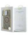 Buy Guess IML Metal Glitter 4G Circle Triangle MagSafe Apple iPhone 16 Pro brown - GUE4567 - {ean13} - Home Screen Store Europe