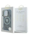 Kup Etui Guess IML Metal Glitter 4G Circle Triangle MagSafe do Apple iPhone 16 Pro niebieski - GUE4573 - {ean13} - Sklep Home Screen