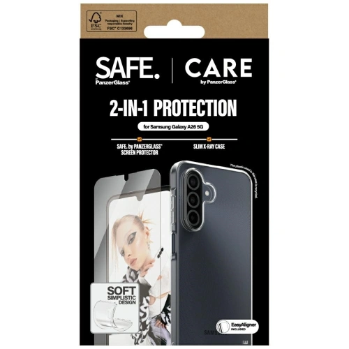 Buy CARE by PanzerGlass Fashion 2in1 Protective set case + tempered glass Samsung Galaxy A26 5G - PZG883 - {ean13} - Home Screen Store Europe
