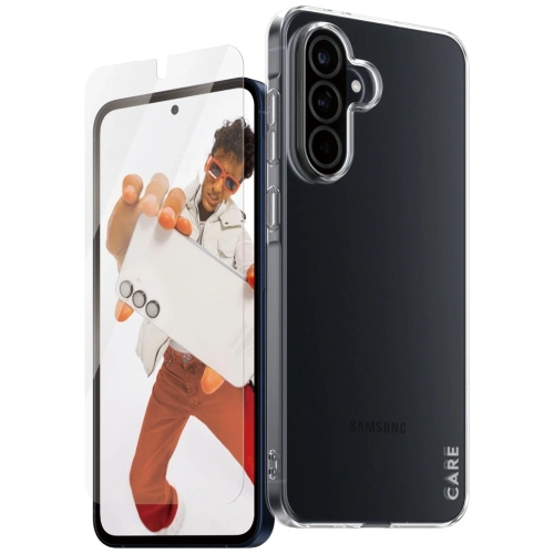 Kup CARE de la PanzerGlass Set de protecție 2în1 cu carcasă + sticlă securizată Samsung Galaxy A56 5G - PZG884 - {ean13} - Sklep Home Screen
