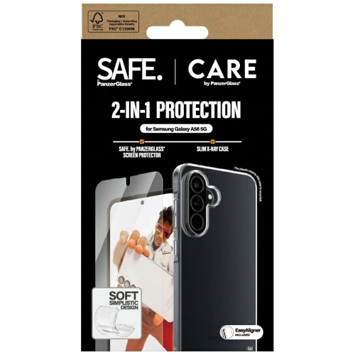 Buy CARE by PanzerGlass Fashion 2in1 Protective set case + tempered glass Samsung Galaxy A56 5G - PZG884 - {ean13} - Home Screen Store Europe