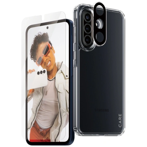 Kup CARE by PanzerGlass Flagship 3in1 védőszett: tok + edzett üveg + lencseüveg Samsung Galaxy A36 5G-hez - PZG886 - {ean13} - Sklep Home Screen