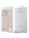 Kup Etui Guess IML Metal Glitter 4G Circle Triangle MagSafe do Apple iPhone 16 różowy - GUE4575 - {ean13} - Sklep Home Screen