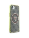 Kup Etui Guess IML Metal Glitter 4G Circle Triangle MagSafe do Apple iPhone 16e brązowy - GUE4576 - {ean13} - Sklep Home Screen