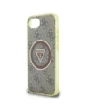 Kup Etui Guess IML Metal Glitter 4G Circle Triangle MagSafe do Apple iPhone 16e brązowy - GUE4576 - {ean13} - Sklep Home Screen