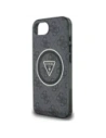 Kup Etui Guess IML Metal Glitter 4G Circle Triangle MagSafe do Apple iPhone 16e czarny - GUE4577 - {ean13} - Sklep Home Screen