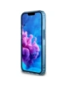 Kup Guess IML Metal Glitter 4G Cerc Triunghi MagSafe Apple iPhone 16e albastru - GUE4578 - {ean13} - Sklep Home Screen
