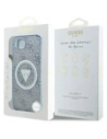 Kup Etui Guess IML Metal Glitter 4G Circle Triangle MagSafe do Apple iPhone 16e niebieski - GUE4578 - {ean13} - Sklep Home Screen