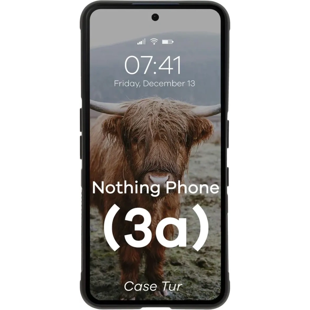 Pancerne etui Bizon Case Tur do Nothing Phone (3a) czarne