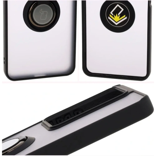 Buy Bizon Case Hybrid Ring Realme C75 4G / 14x 5G smoky with a black frame - BIZ9084 - {ean13} - Home Screen Store Europe
