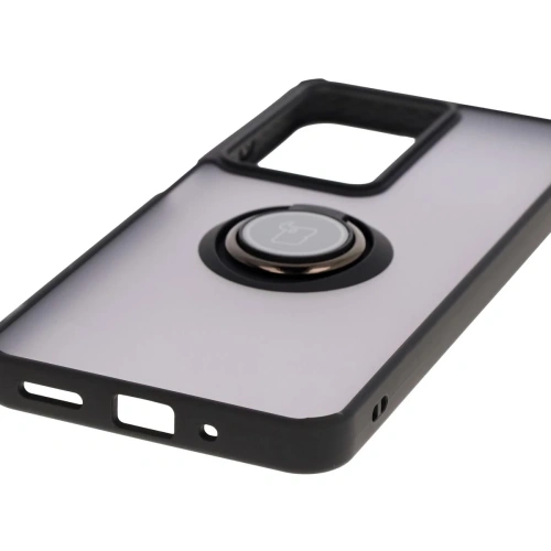 Buy Bizon Case Hybrid Ring Realme C75 4G / 14x 5G smoky with a black frame - BIZ9084 - {ean13} - Home Screen Store Europe