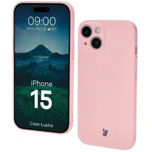 Kup Bizon Case Lupka Apple iPhone 15 rosa - BIZ9085 - {ean13} - Sklep Home Screen